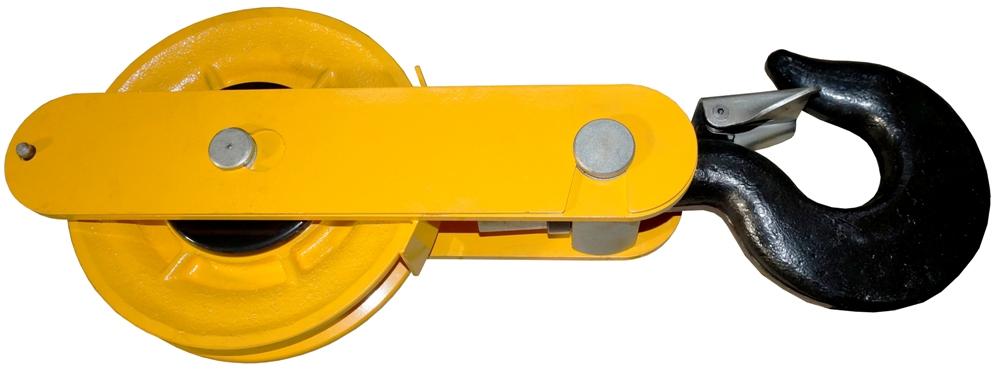 Блок монтажный БМ-5-01 с крюком, г/п 5000 кг